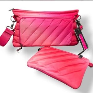 Think Royln Bank Street XL In A Pink Fuchsia Ombre NWT